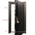Panama Galvanized Metal Baroco Armored  Exterior Security Steel Door For Villa entrance